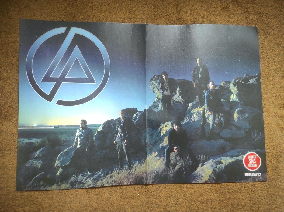 Linkin Park журнал и постеры