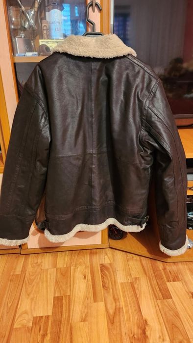 Geacă Pilot bomber aviator  piele naturală