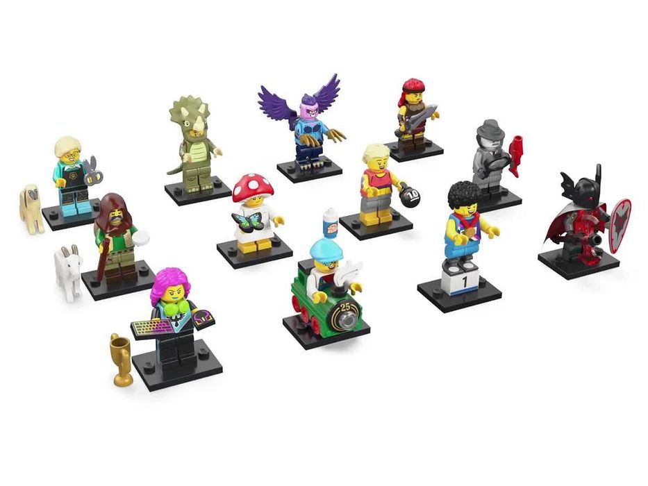 LEGO: Минифигурки 25 серия, Полная коллекция из 12 фигурок (71045)