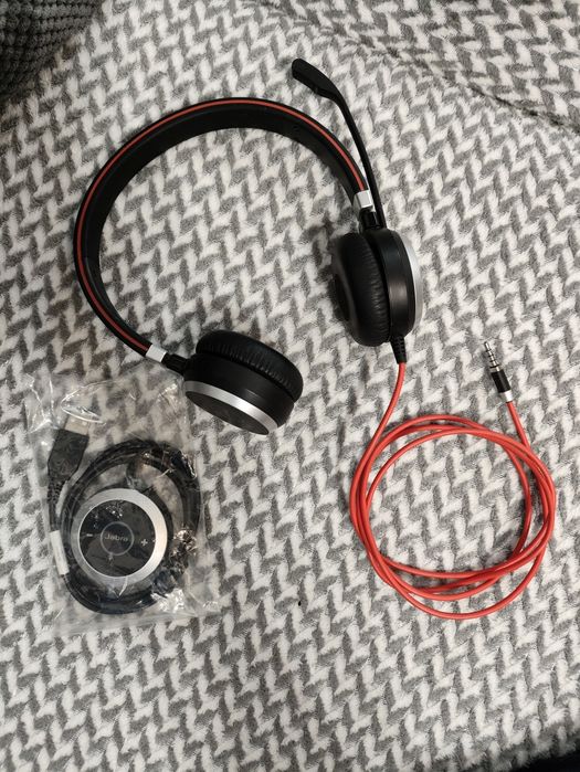 Casti cu microfon  Jabra Evolve DUO hsc017 USB  stereo