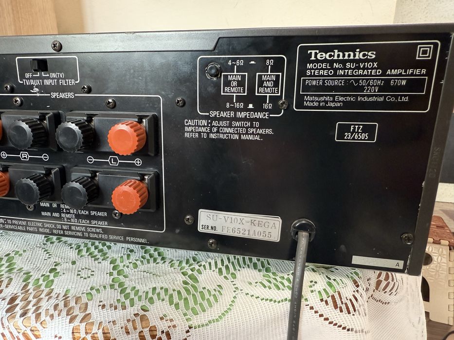 Technics SU-V10X Качествен стерео усилвател