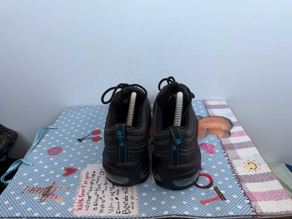 Nike Air Max 97 Black Imperial Blue''оригинални маратонки 38.5 номер