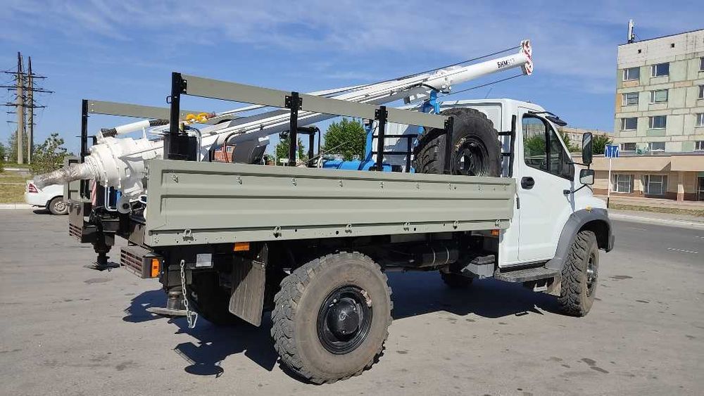 БКМ бурильно-крановая машина Садко 4х4 ГАЗ-33088 ГАЗон НЕКСТ БКМ-317: ...