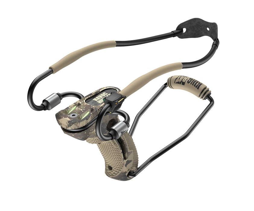 Прашка Barnett King Rat  Havoc Hunter с Амортисьори, мерник и ластик Double X