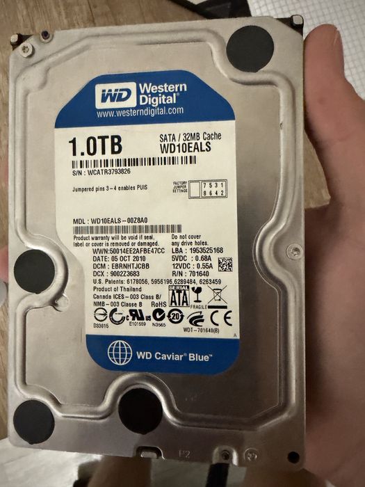 Ssd m2 samsung 512gb 98+%+hdd western digital 95+%