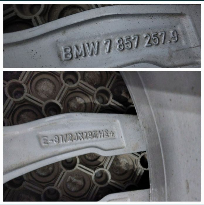 doua jante 19 originala bmw x3 f25 x4 f26 m style 622 fata spate