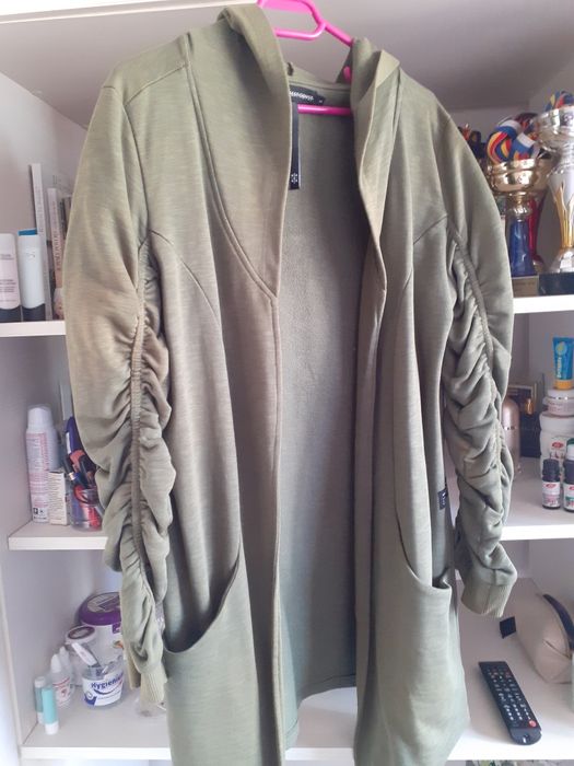 Blazer băieți de culoare kaki