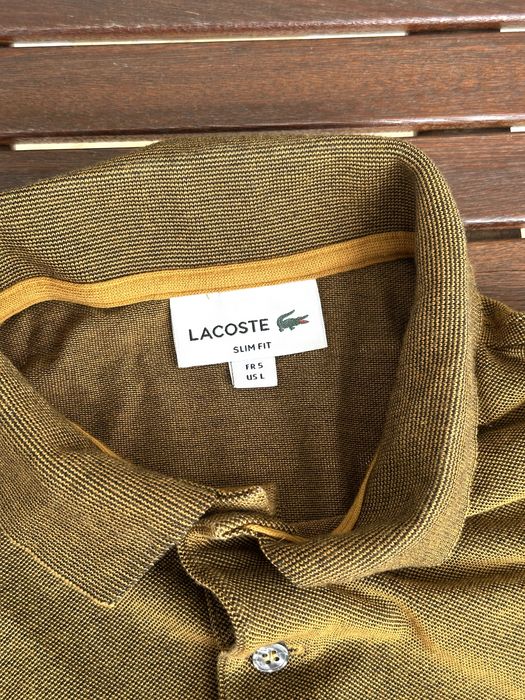 Мъжка поло тениска Lacoste (Slim Fit) - размер М, Отлично състояние