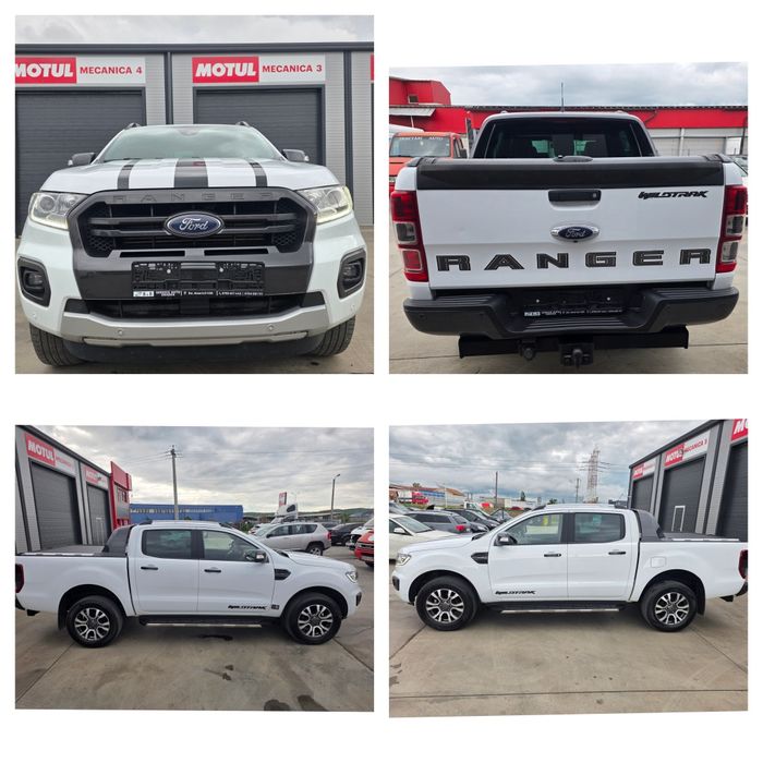 Ford Ranger Wildtrak 2.0d 213cp Automat 4x4 An07.2020 Distronic, Bi-Xenon Led, Navigație, Recent Adusa