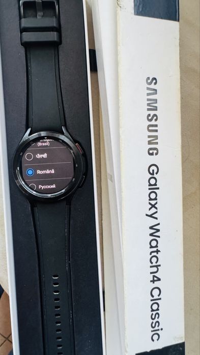 Ceas Samsung Galaxy Whatch 4 Classic  impecabil la cutie