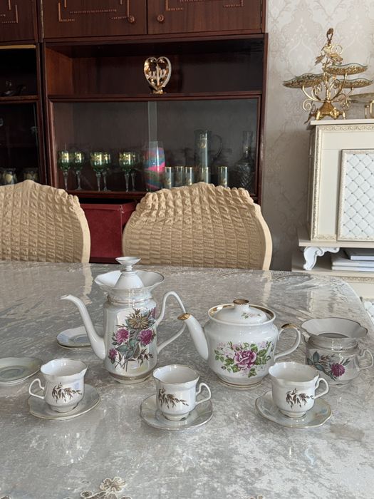 Форфоровый чайный сервиз ССР