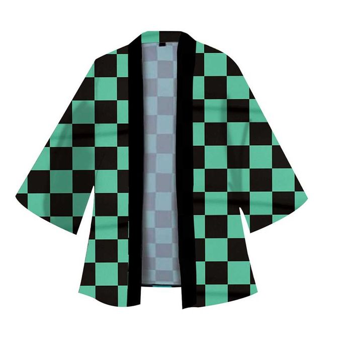 Kimono Haori Demon Slayer Tanjiro Nezuko Giyu Zenitsu