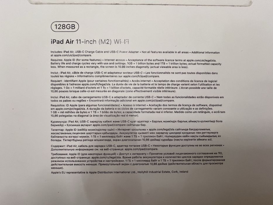 IPad Air 11” M2 128gb + Magic Keyboard + Apple pencil pro +Smart folio