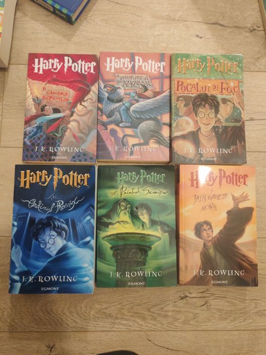 J. K. Rowling - Harry Potter (volumele 2-7). Editura Egmont