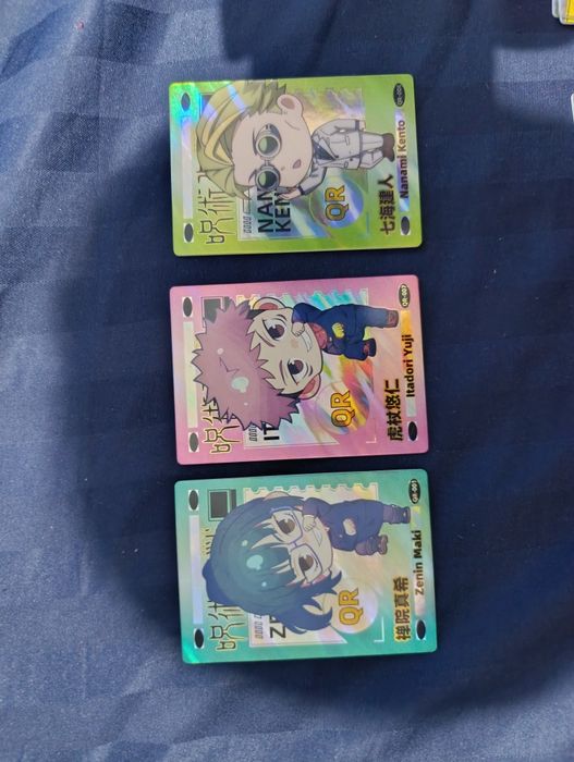 Коллекционные карточки аниме Магическая Битва