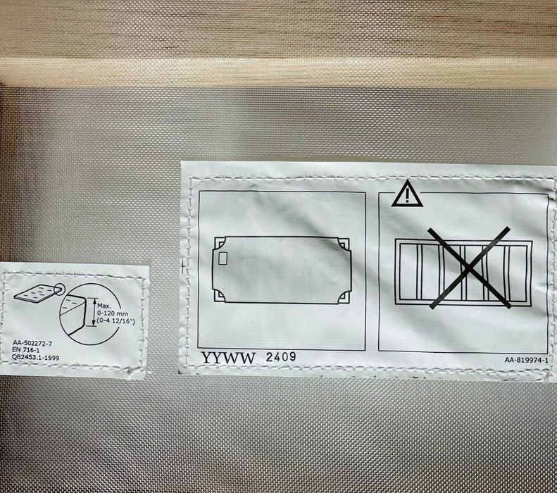 Pat pentru copii IKEA SNIGLAR 60*120