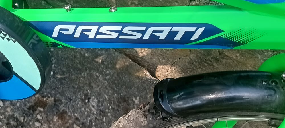 Колело passati зелено за деца
