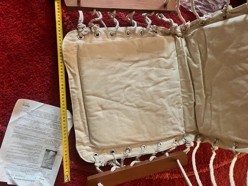 Leagan Swinger suspendat. Bumbac. Nou