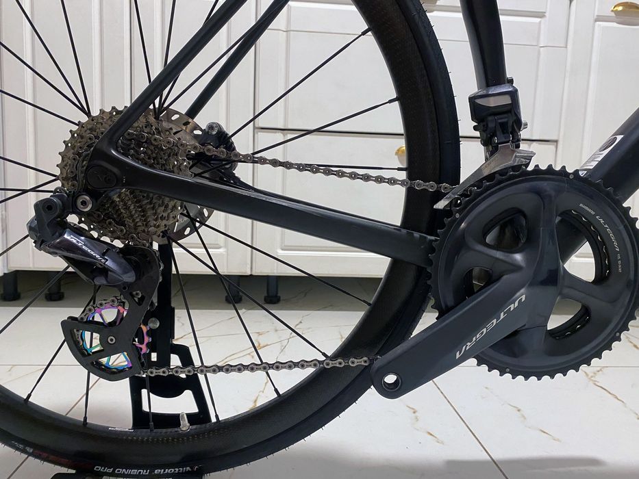 Canyon Endurace CF SL Disc 8.0 Aero Di2 Ultegra, marime M, 2019