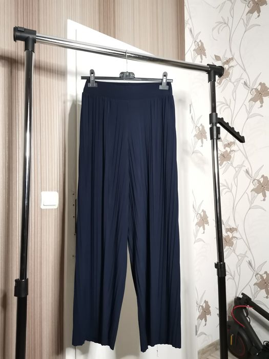 Дамски тъмно-син панталон