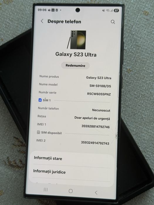 Samsung s23 ultra 256gb