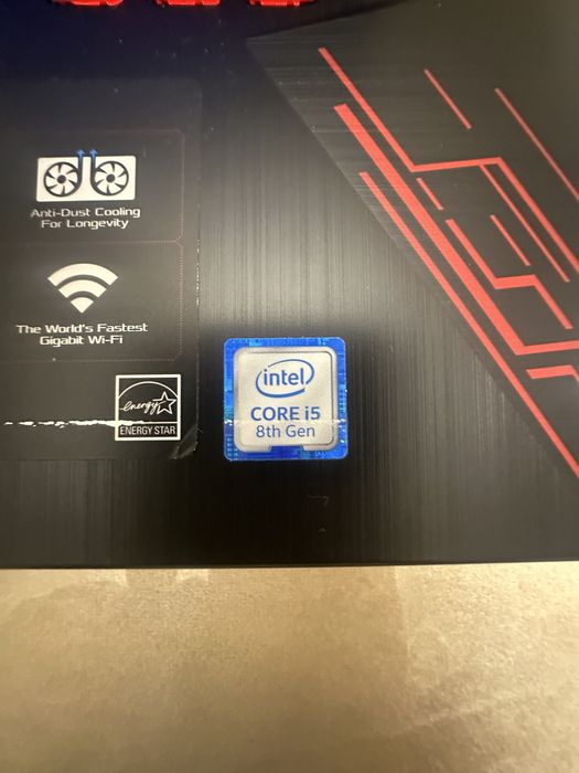 Asys tuf gaming fx504 series noutbook