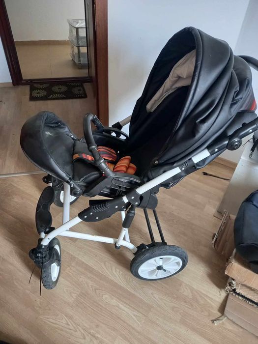 Детска Количка 3в1 заедно с кошче