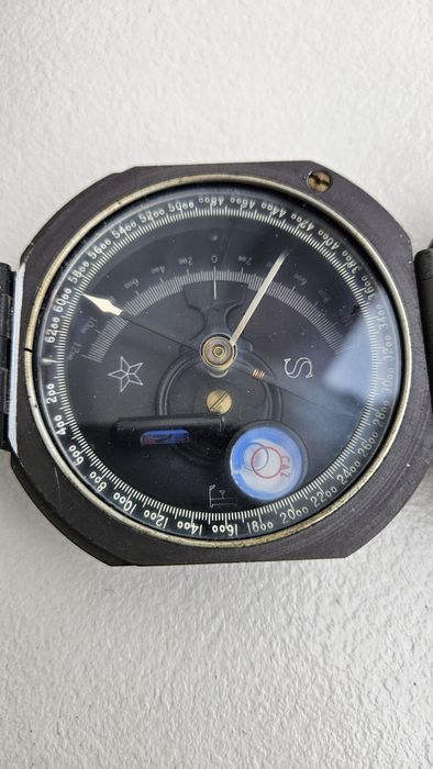 Busolă militară / Military compass M2 - US Army model, with M19 case
