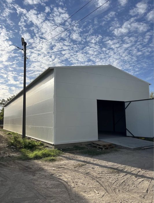 Vând confecționez hale structuri metalice la prețul 35 euro Mp