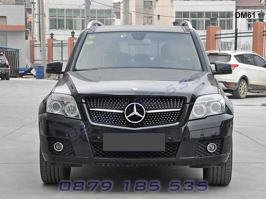 Предна решетка диамант Mercedes GLK X204 08-12 г мержедес глк тунинг