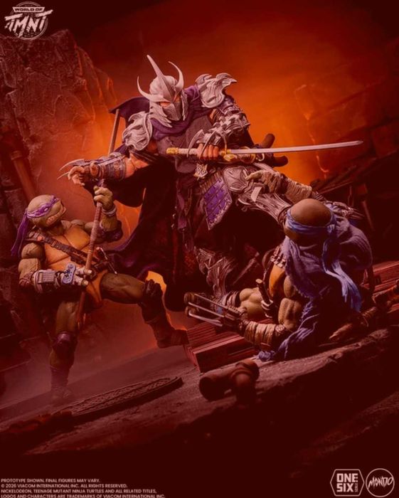 Шедьовър на Шрюдер . Shredder Mondo 1/6 scala 6 new and sealed