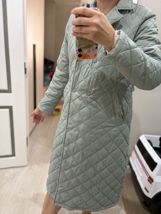 Продам стеганое пальто