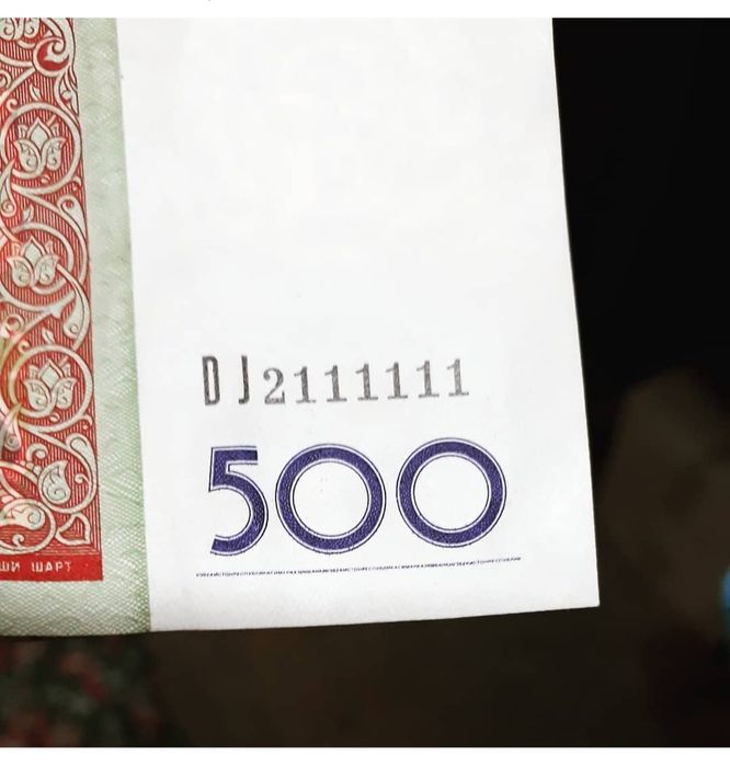Banknota valyuta so'm