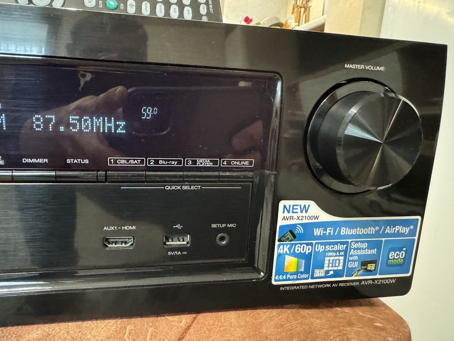 Denon AVR-X2100W Bluetooth Wi-FI