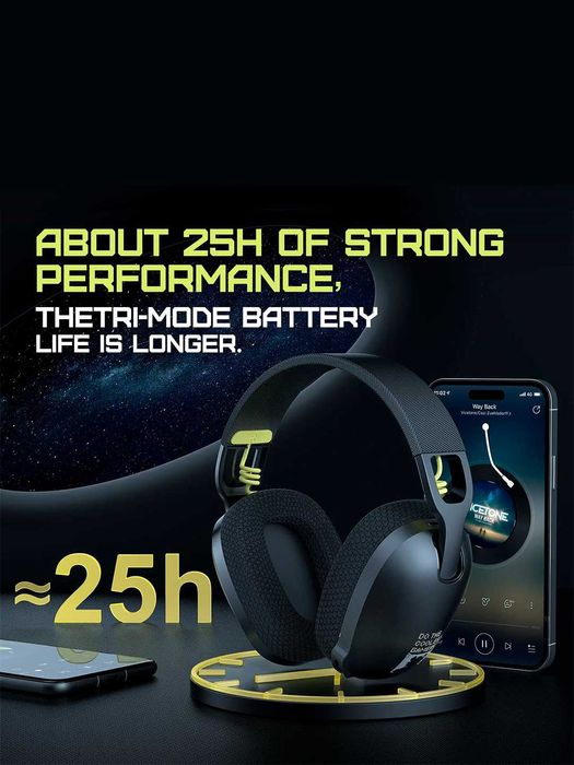 Игровая гарнитура ONIKUMA B2 без проводная , USB радео БАС СУПЕР