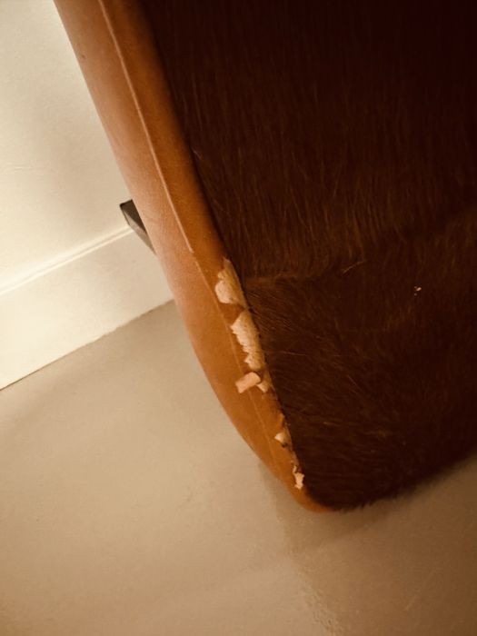 Set masa country style +piele vaca