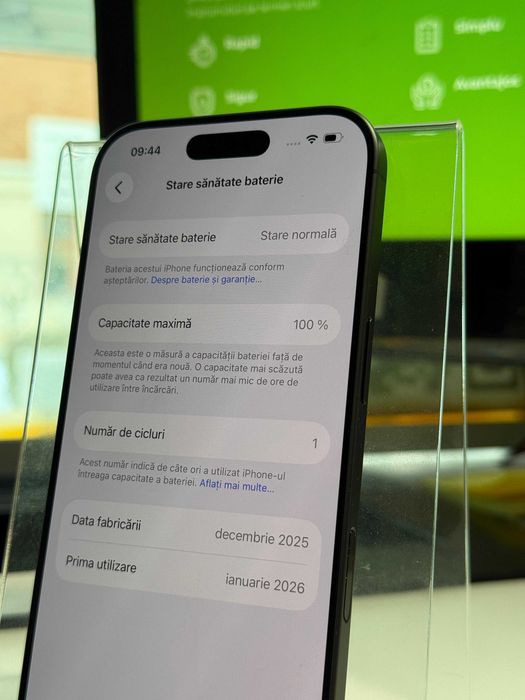 iPhone 17 256GB 100% (Tomesti-B.32902) Garantie 2 ani!