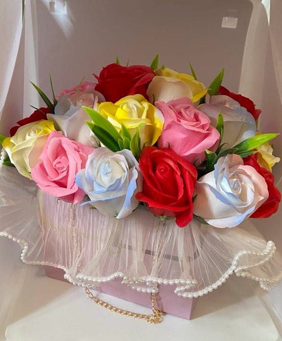 Aranjamente florale de săpun