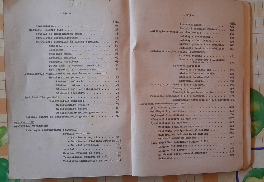 Carte Ginecologie Obstetrica  din 1978