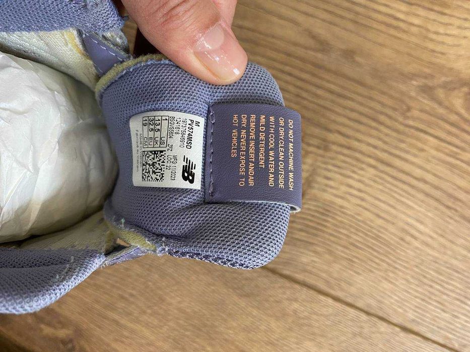 Кроссовки для девочки, New balance, размер 32,5