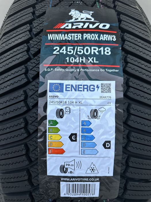 Нови зимни гуми ARIVO WINMASTER PROX ARW3 245/50R18 104H XL БОРД 2455018