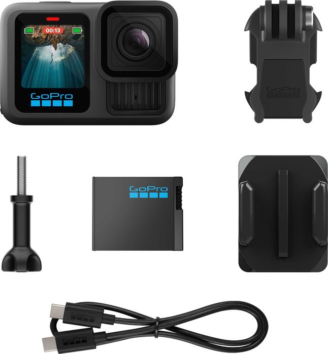 Спортна видеокамера GoPro Hero13, 5.3K60 (НОВА, Неразопакована)