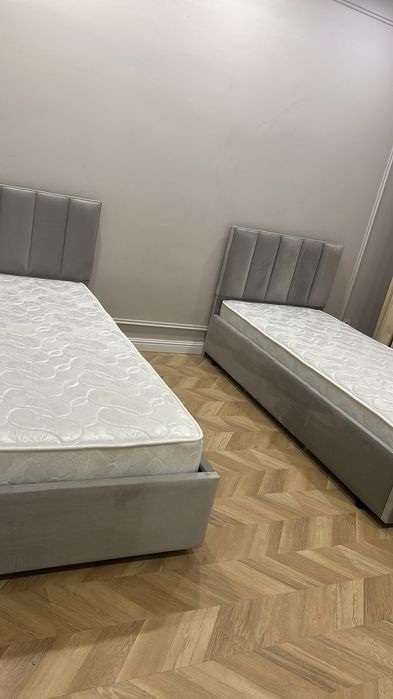 АКЦИЯ!!! Односпальная кровать с матрасом. Самый низкий цена в Астане.