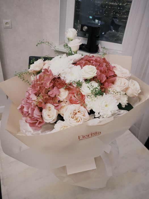 Свежий, объемный букет!