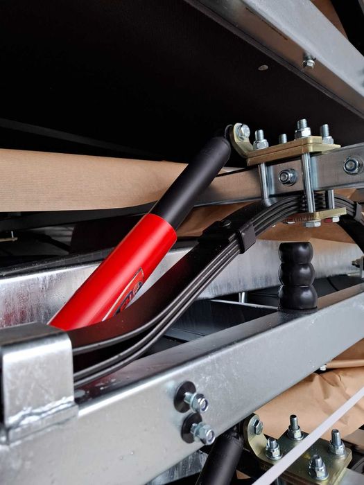 НОВО самосвално ремарке с ресьори и амортисьори NEPTUN N7-210 PRR