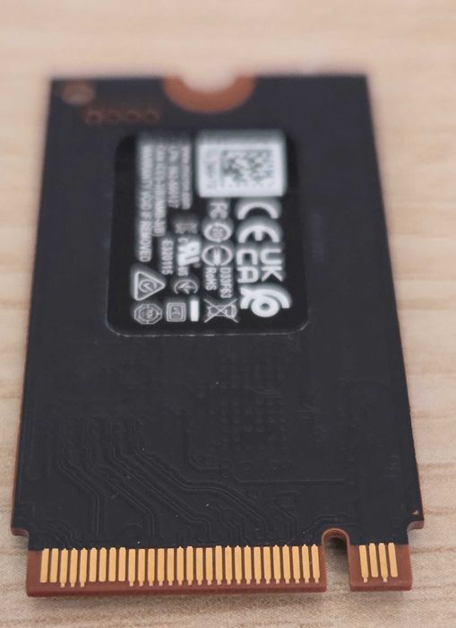 ССД: Micron 2500 512GB - M.2 NVME / Gen 4 / 2242