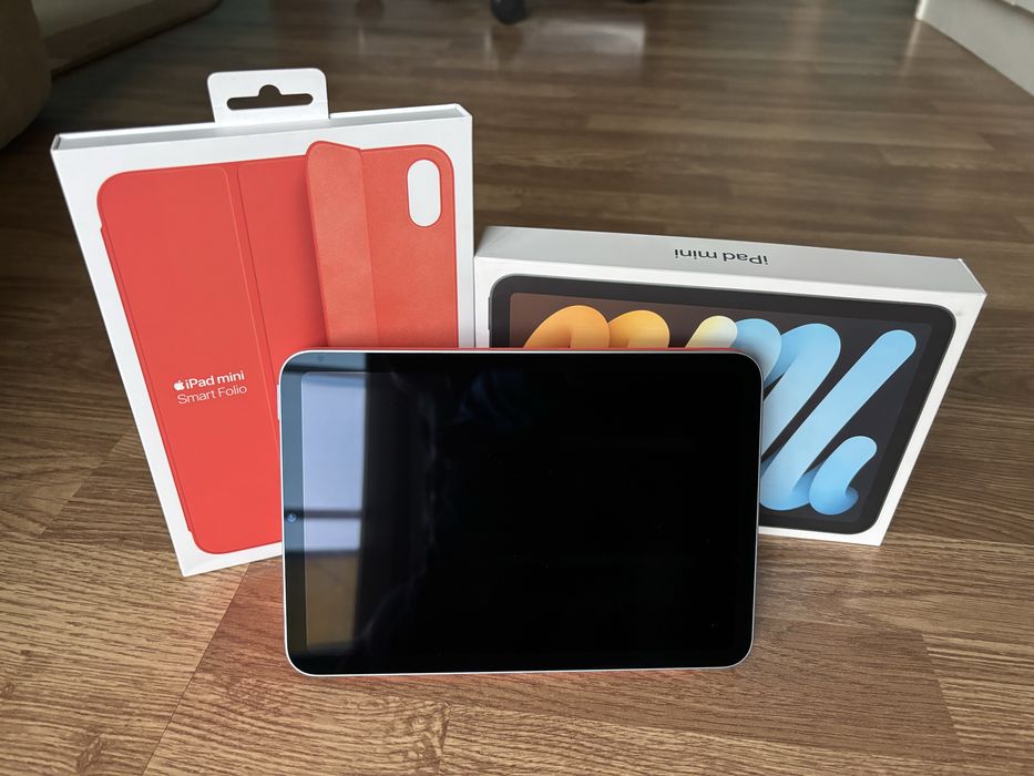 iPad mini 7 128GB / Smart Folio originală / garantie eMag martie 2027