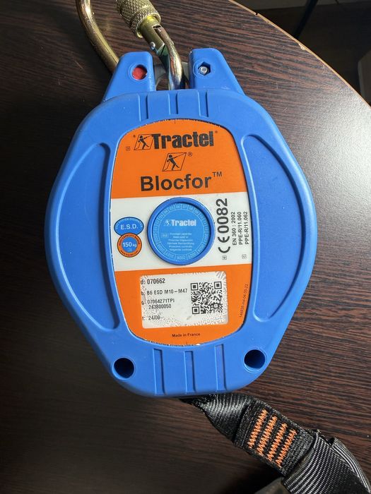 Kit Tractel Lucru la Înălțime: Blocfor 6 ESD + Ham