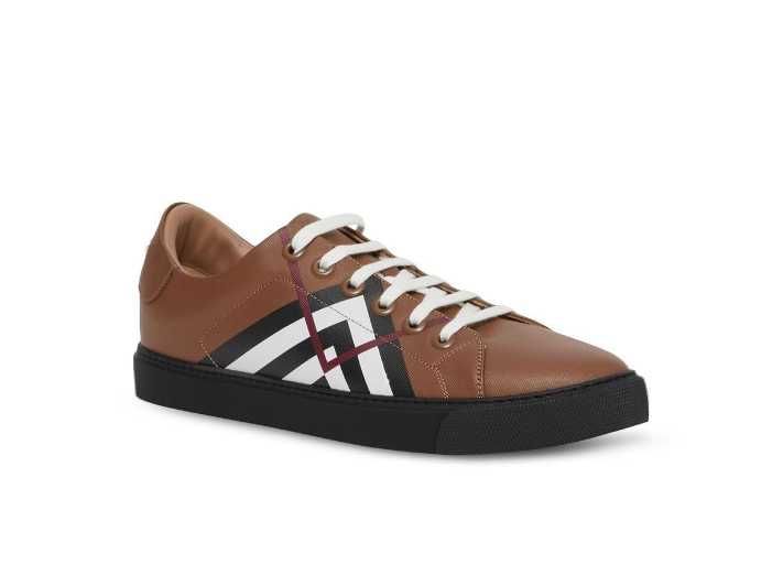 Adidasi BURBERRY Chevron Check low-top sneakers
