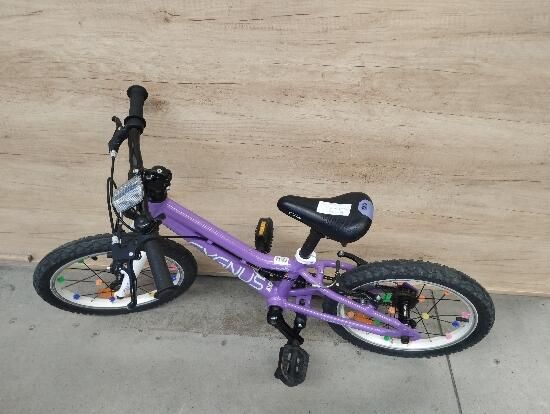 bicicleta copii Aluminiu Cyngus 16" mov - (SecondHand) Decathlon